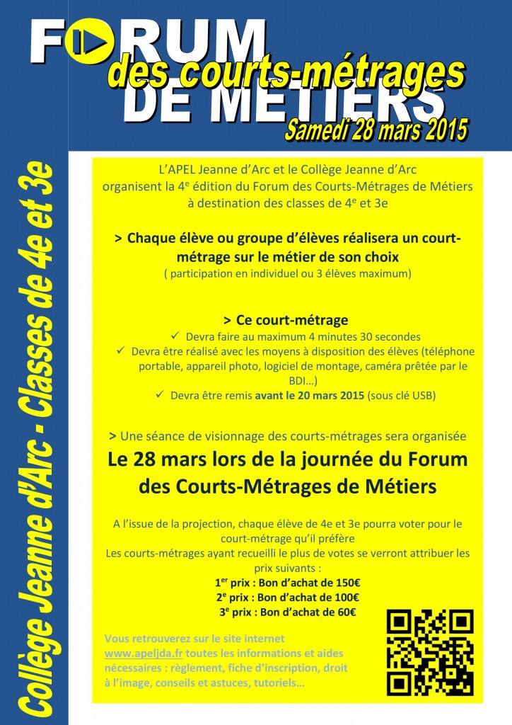 Forum des Métiers 2015